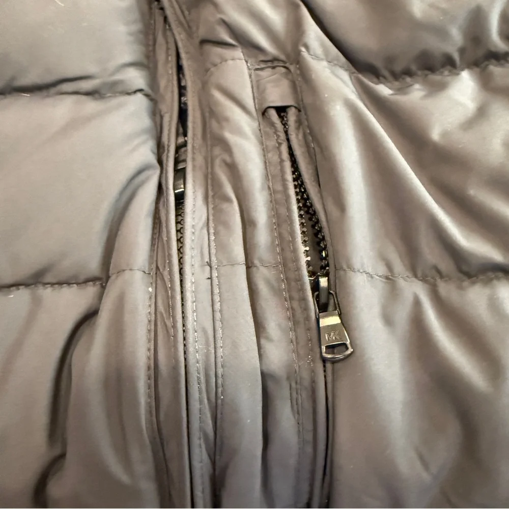 🆕 Men's Michael Kors Premium Down Puffer Jacket - Size XXXL Gun Metal Color - Picture 16 of 16